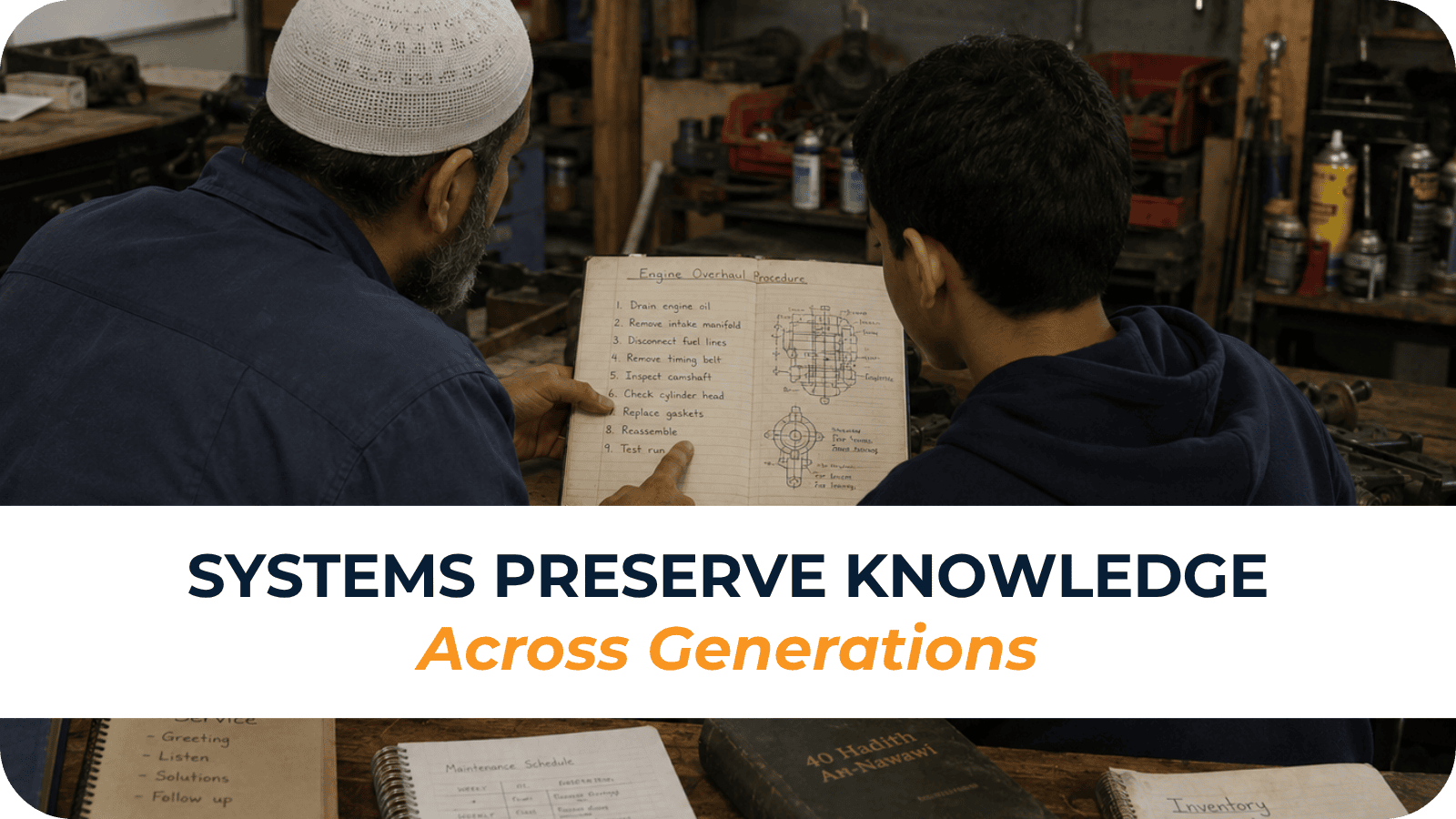 Systems Preserve Knowledge Across Generations